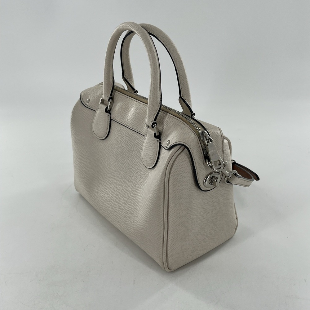 Coach Peanuts Limited Edition Snoopy Mini Bennett Satchel Crossbody White Chalk - Picture 6 of 16